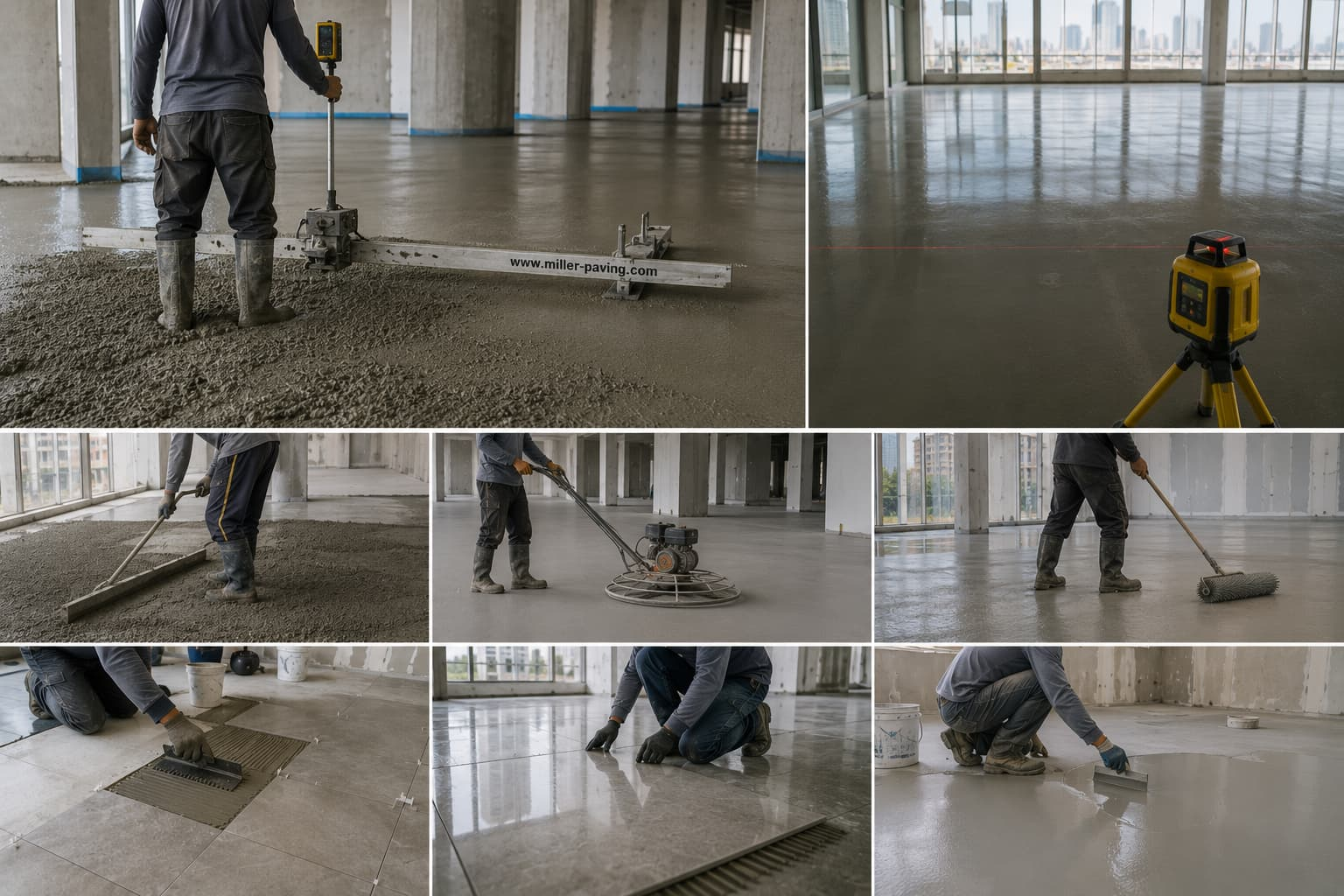 Laser Screeding contractor in Saudi Arabia